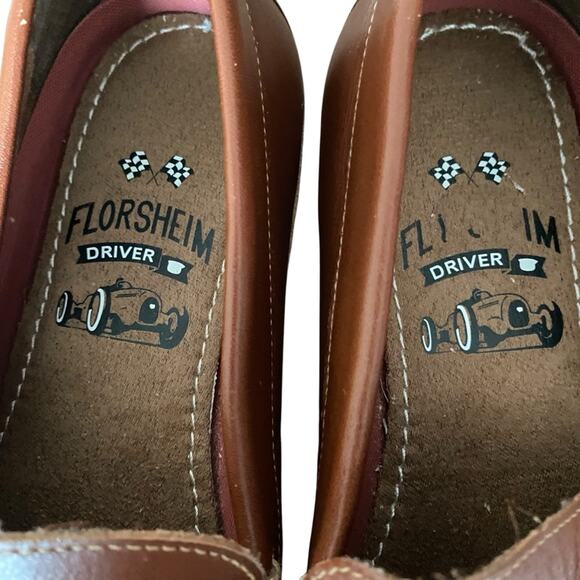 Florsheim Throttle Penny Driver Loafer Cognac Brown size 10.5 - Picture 4 of 10